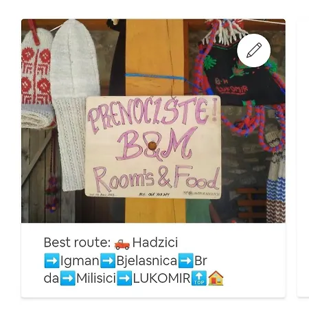 Prenociste B&m - *